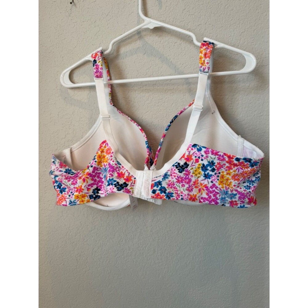 Cacique Floral Full Coverage Bra Size 44C - Picture 5 of 6